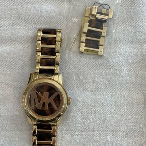 Micheal Kors Tortoise Watch.
